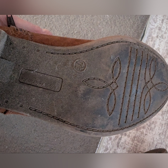 Brown Suede Ankle Boots - Picture 8 of 11